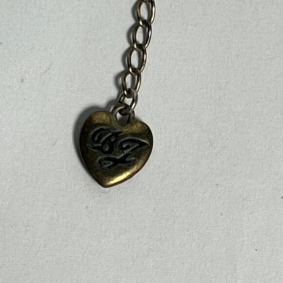 Betsey Johnson Crystal Teddy Bear ballerina gold magenta Pendant Necklace 28" - Picture 6 of 7